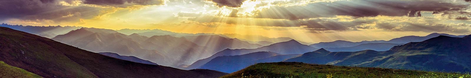 Coucher de soleil sur le Vercors