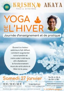 Stage Yoga Grenoble Hiver Janvier 2024